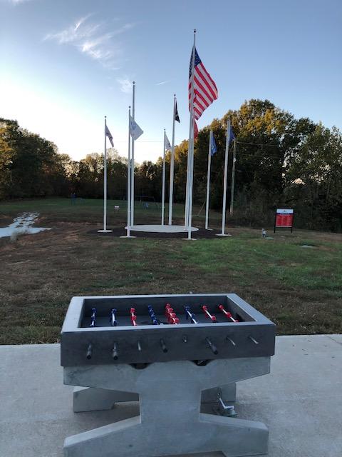 Concrete Foosball